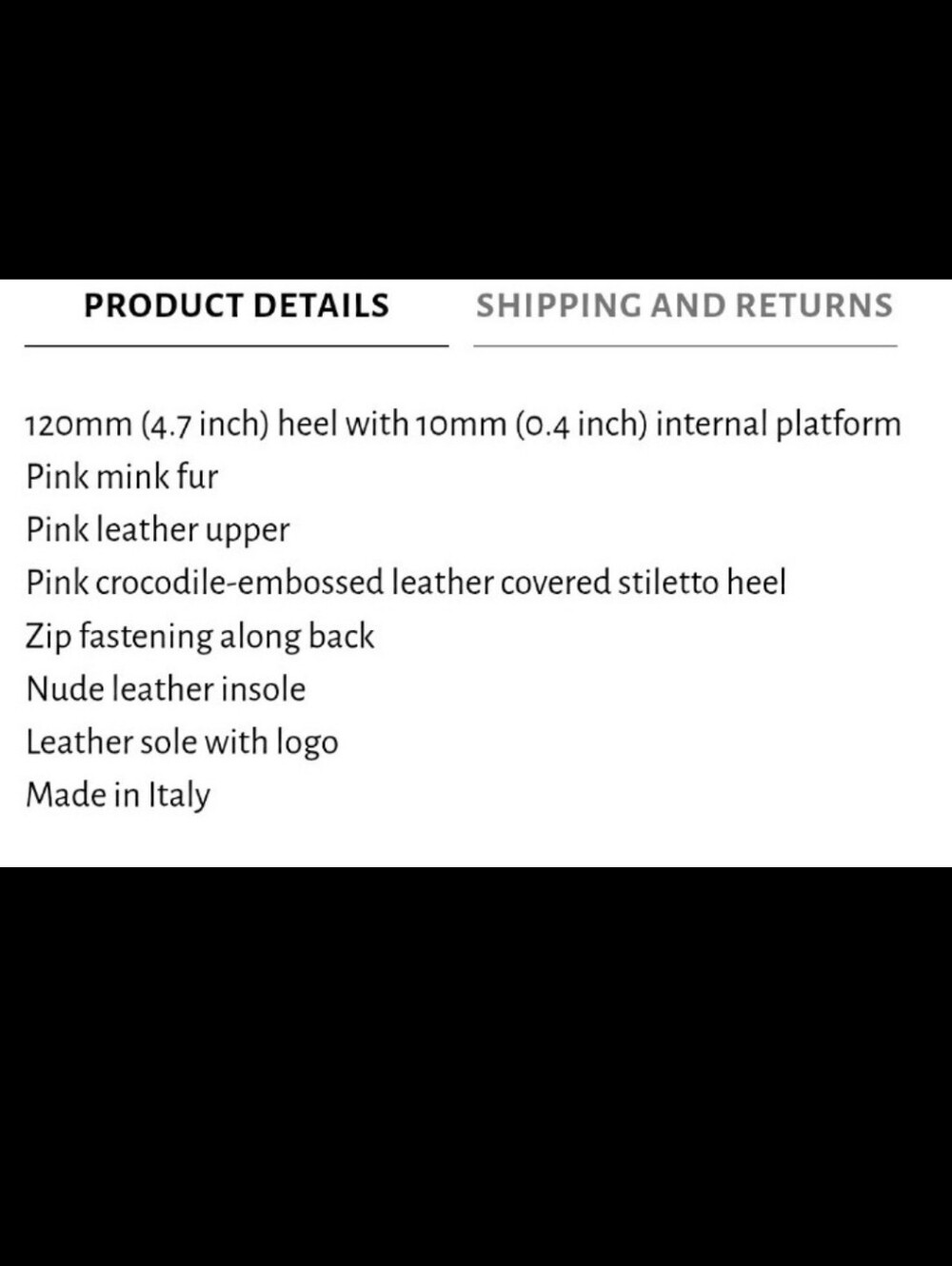 Giuseppe Zanotti Pink Fur Triple-Strap High Heels - Picture 11 of 13